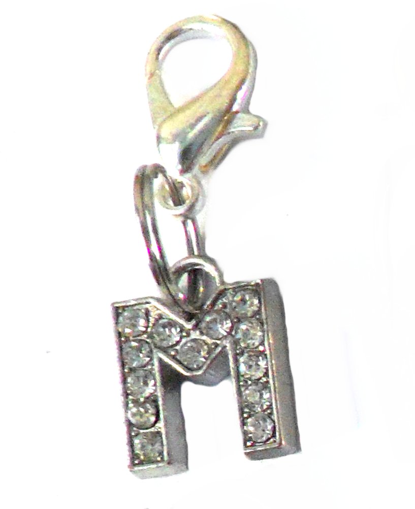 A-Z Crystal Letter Pet Charms-15