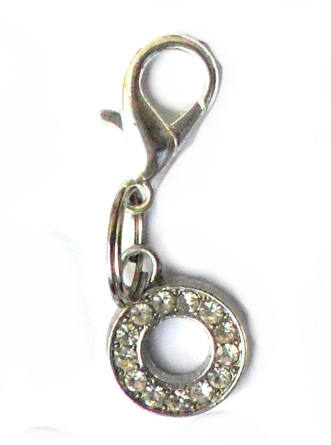 A-Z Crystal Letter Pet Charms-17