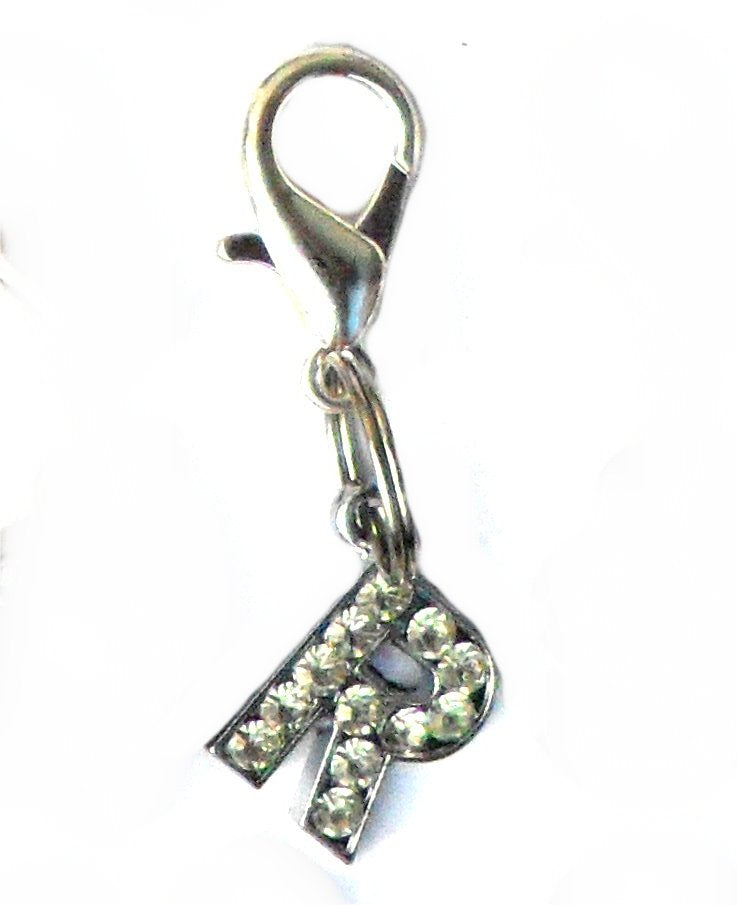 A-Z Crystal Letter Pet Charms-20