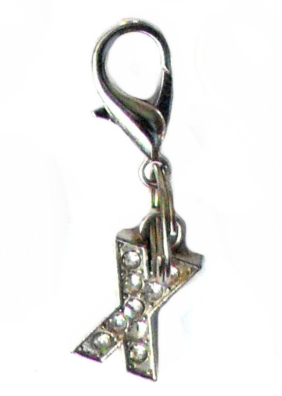 A-Z Crystal Letter Pet Charms-26