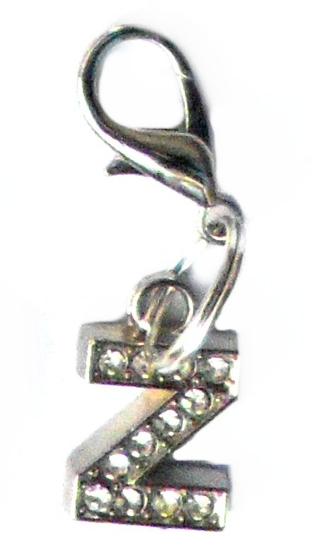 A-Z Crystal Letter Pet Charms-28