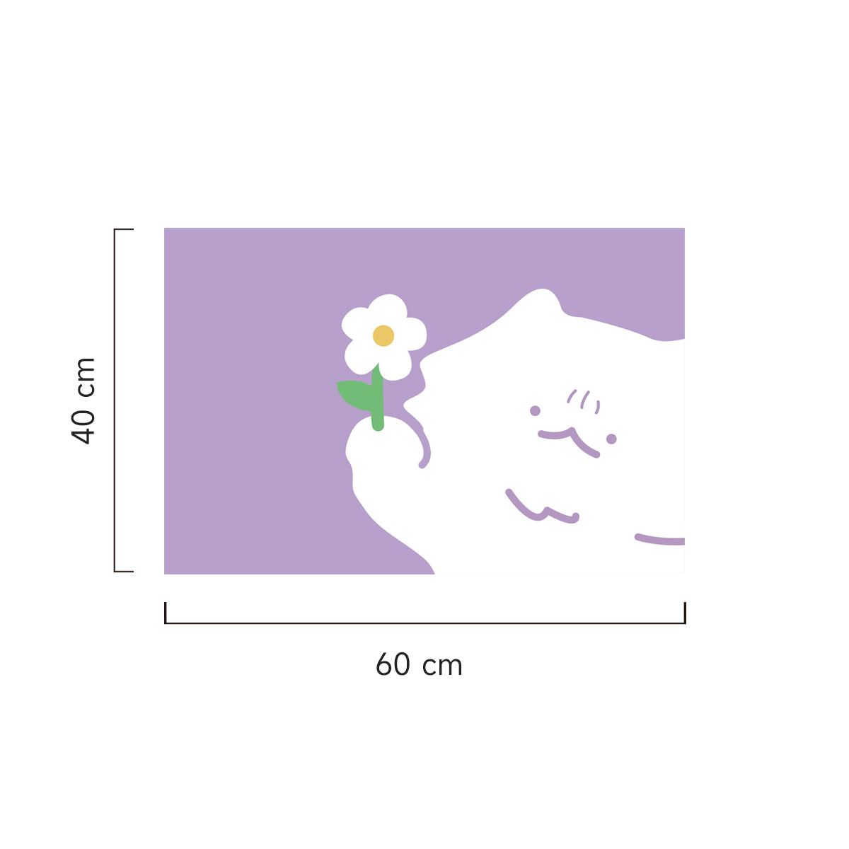 Flower Cat Litter Mat-4