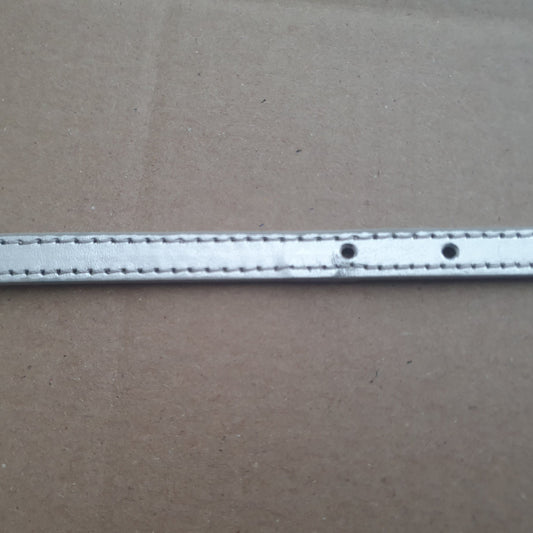SECOND Silver Metallic Cat Collar-0