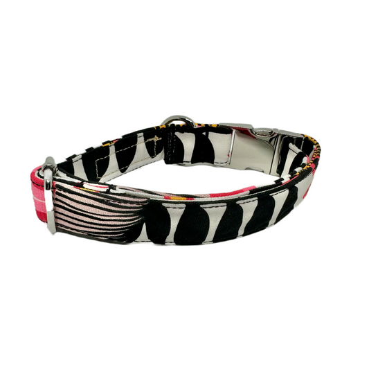The 'White Tulip Flowers' Dog Collar Bundle - Fluffy Tales