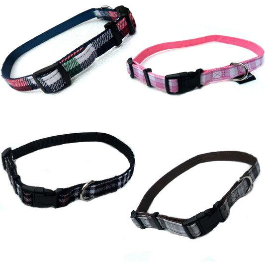 Check Adjustable Dog Collars-0